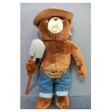 Smokey The Bear 50th Anniversary Plush Doll, Approx 24" High