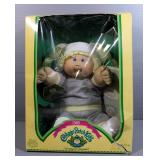 1985 Cabbage Patch Kid And Butterfly Art Barbie Doll, Both In Boxes
