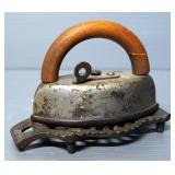 Vintage Iron Collection, Includes Sad Irons And Electric Irons, Total Qty 6