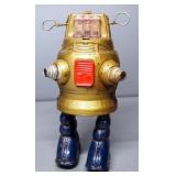 Vintage Robby The Robot, Piston Action, No Remote, Dome Or Hands
