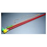 Vintage Cane Whip Carnival Prize And Ring Toss Target Sticks (2), Total Qty 3