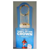 Kansas City Royals World Series Champions Pepsi Cardboard Standup, 72" High