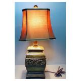 Decorative Styled Table Lamp, 23" High, Powers On