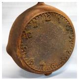 Cast Iron Skillets, Qty 2, 11" And 14" Diameters