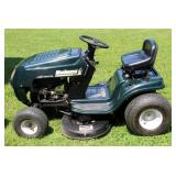 MTD Bolens Gas Powered Lawn Tractor With Twin Blade 38in Deck, 6-Speed, 5 Cutting Heights, Electric 