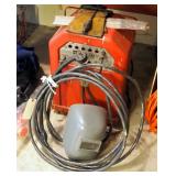 Powr-Kart Electric Welder, Model 5938E, With Welding Hood, Gloves, Welding Rod, Hammer, Includes 220