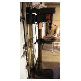 Duracraft VariableSpeed Drill Press, Model FM-1214, With Adjustable Stage, Up To 5/8" Capacity, 65" 