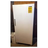 white-Westinghouse 21.2 Cubic Foot Upright Freezer, Model FU211LRW1, 70.5" x 32" x 27"