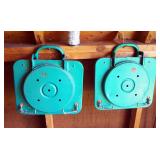 Vintage Metal Framed Stadium/Bleacher Seats Qty 2