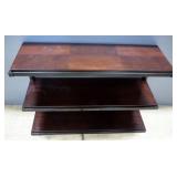 3-Shelf Sofa Table / Shelving, 30" H x 44" W x 15" D, Matches Lots 113 And 115