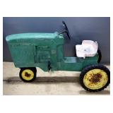 Vintage John Deere Pedal Car Tractor