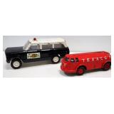 Vintage Metal And Tin Cars, Includes Tonka, Ertl, Buddy L, And Schylling, Total Qty 8