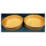 Copper Chef Cake Pans, 9" Diameter, 2.25" Depth, Qty 2