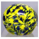 Art Glass Paperweights, Various Styles, Qty 8
