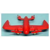 Tin Flutes (5), Metal Toy Airplane, And Tin Cricket Noise Maker