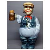 Toby Mugs (1 From Occupied Japan), Austrian Man Mug, And Scottish Man Decanter