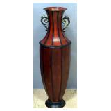 Metal Urn Style Vase/Umbrella Stand, 26" H