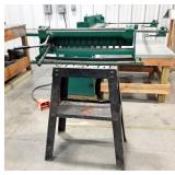 Tinnsmith 24" Cleat Bender, Model CB24, On Custom Stand, 44" x 36" x 19"