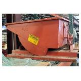 Meco 1/4 Yard Self Dumping Cart, 2000lb Capacity, 26" x 29" x 49.5"