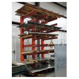 Heavy Duty Steel Single Sided Cantilever Racking, 12