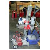 Milwaulkee Dymo Drill Rig, Model #7384392 With Meter Box And AC Motor