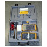 Fluke Multimeters, Qty 2, Models 83 And 83III, Includes Carrying Case