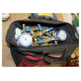 Yellow Jacket Evacuation Manifolds, Approx Qty 15