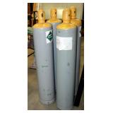 Empty Refrigerant Recovery Tanks, 125 Pound 400 PSI Qty. 2