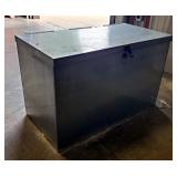 Custom Built Sheet Metal Bulk Storage Chest, 29" x 48" x 25"