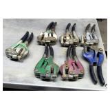 Roper Whitney Hand Punches, Qty 7