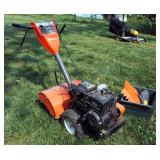 Husqvarna Gas Powered 6 Tine Garden Tiller Model CRT50, Includes Attachments