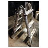 Keller Aluminum Telescoping Multi Ladder, Model KNT-13, 300 Pound Capacity