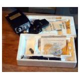 Vintage Utac Micromini 23 Solid State CB Transceiver, In Original Box, Includes Manual