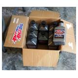 Amsoil Synthetic Motorcycle Oil, SAE20W-50 Quarts Qty 9, Contents Of Box
