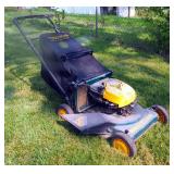 Yard-Man Gas Powered Push Mower With Clippings Bag, 21" Deck And 6 Horsepower Engine