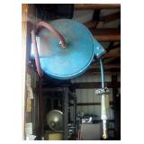 Aero-Motive Hose Reel Model 513, Bidder Responsible For Removal, Attached to Wall