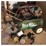 Craftsman Paint Sprayer Air Compressor With Paint Sprayer Guns, Qty 3