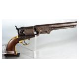 Col. Sam Colt New York America 1851 Navy Fourth Model .36 Cal 6-Shot Black Powder Revolver SN# 12840