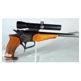 Thompson Center Arms Contender .22 LR Pistol SN# 120036, With Extra .357 Mag Bbl And Lobo 1-1/2x Sco