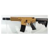 Bushmaster MPW Model BMPWX 4.5mm CO2 Powered BB Gun SN# 19H23542, Adjustable Stock, With Manual, In 