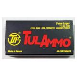 TulAmmo 9mm Luger Ammo, Approx 200 Rds, Local Pickup Only