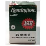 Remington .357 Magnum Ammo, Approx 62 Rds, Local Pickup Only