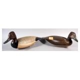 Male And Female Redhead Duck Decoys