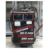 Craftsman 40 / 2 Amp Battery Charger And System Tester, 200 Amp Engine Starter For 6 And 12 V Batter
