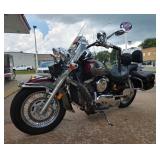 2001 Kawasaki VN1500-N Motorcycle, VIN# JKBVNAN151A009423, Mileage Showing On Odometer, 28,090
