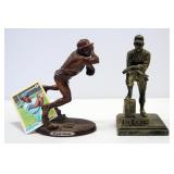 Frank White And Dick Howser Figurines, And Frank White 1978 Player Card