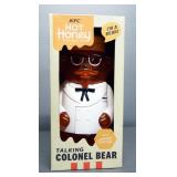 KFC Hot Honey Talking Colonel Bear, Limited Edition, In Box