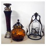 Candle Stand Assortment, Various Styles, Qty 3