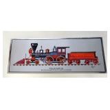 Historic Locomotives A Portfolio Of Color Etch Prints With 4 Foil Prints
