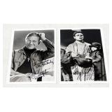 MASH Actors Autographed Photos, Includes Gary Burghoff (Radar) And Bill Christopher (Father Mulcahy)